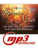 Remember ... Moses (I) Conference 2018 (MP3 Download)